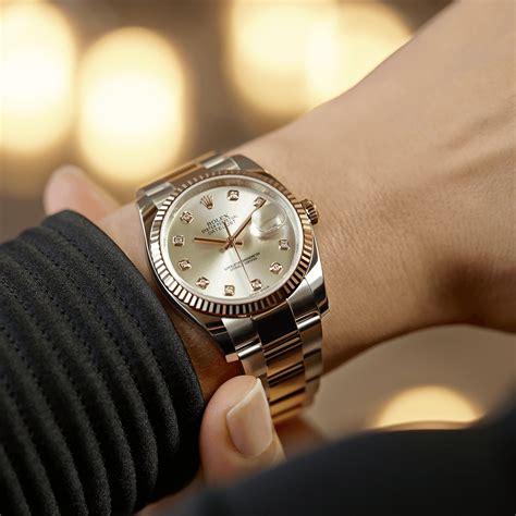 rolex datejust 36 rolesor everose|rolex datejust gold.